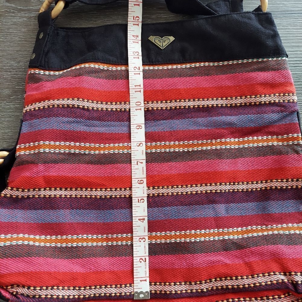 Roxy Striped Multicolor Tote - Picture 6 of 7
